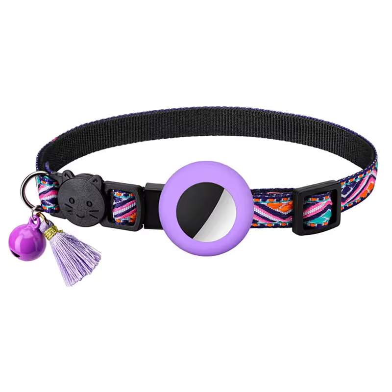 Collar para mascotas compatible con AirTag