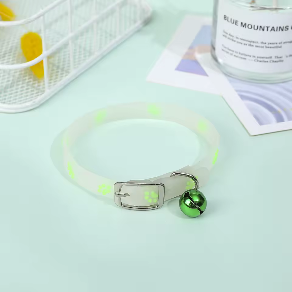 Collar luminoso para gatos