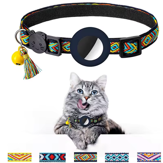 Collar para mascotas compatible con AirTag