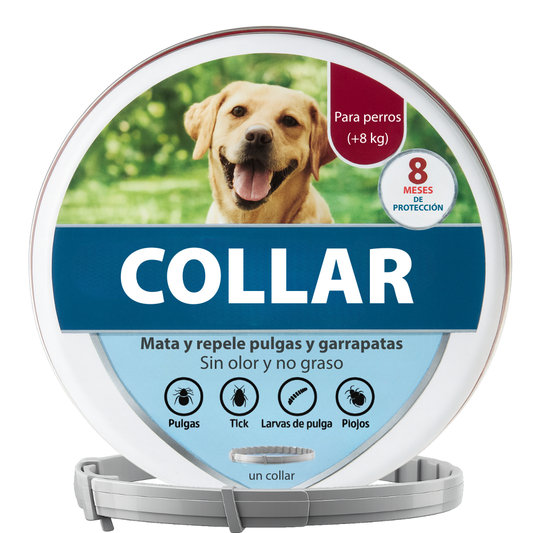 Collar antiparasitario para perros grandes